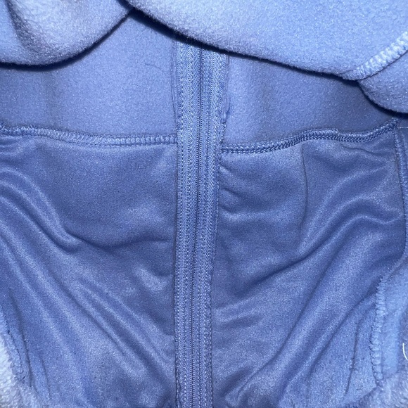 NWOT LL Bean Women’s Small Light Blue Fleece Zip Jacket! - Picture 3 of 9